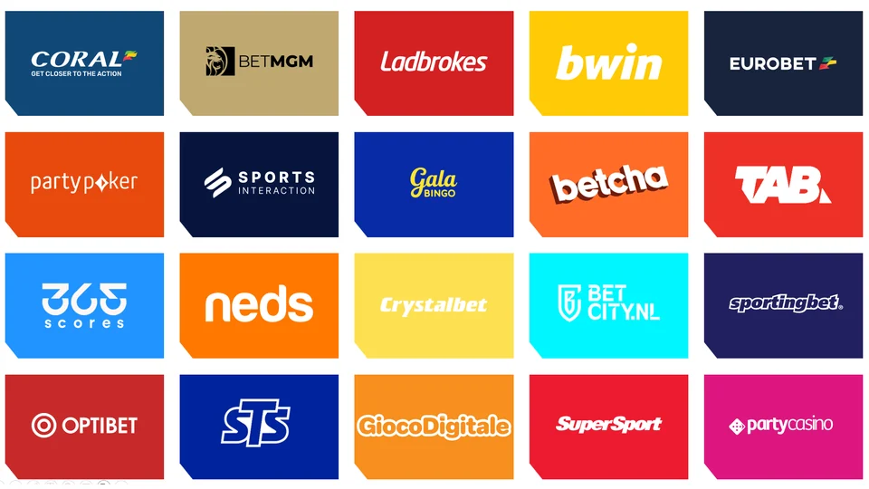 Entain casino and betting brand portfolio